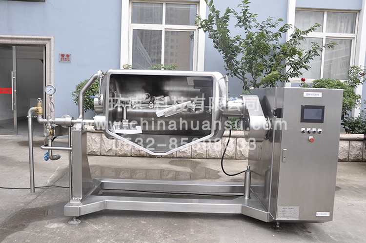 涼菜智能攪拌鍋WZJ-500，觸摸屏式設計